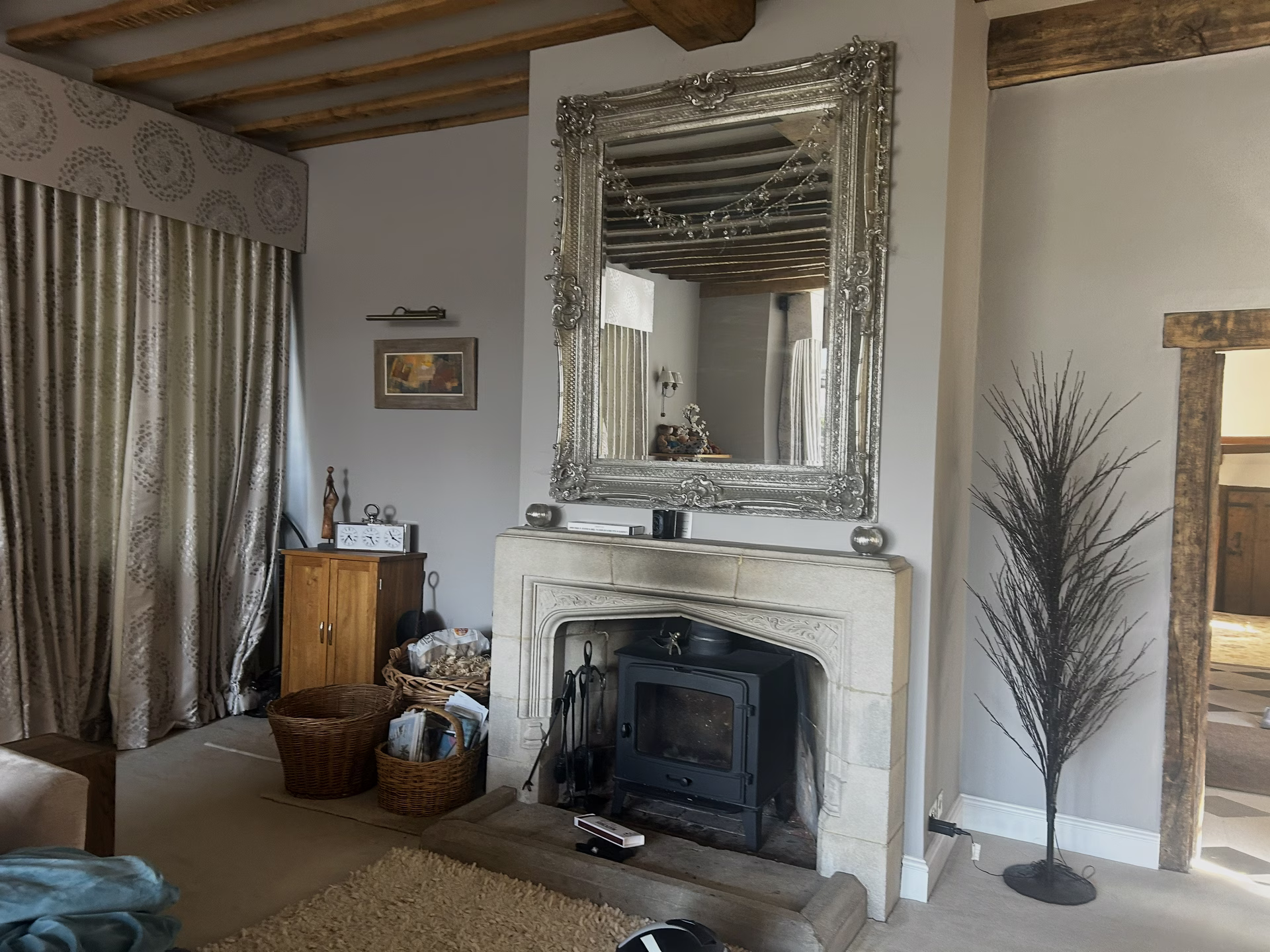 The room at Baddow before Mannequin Interiors worked on it
